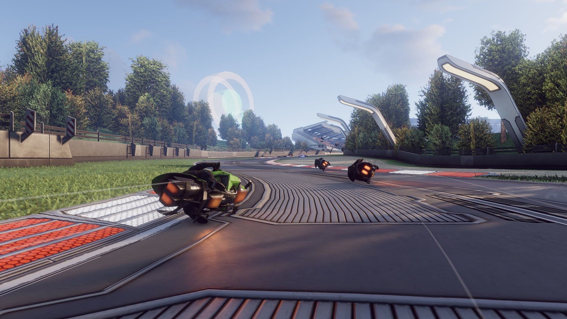 V-Racer Hoverbike - кадр 1