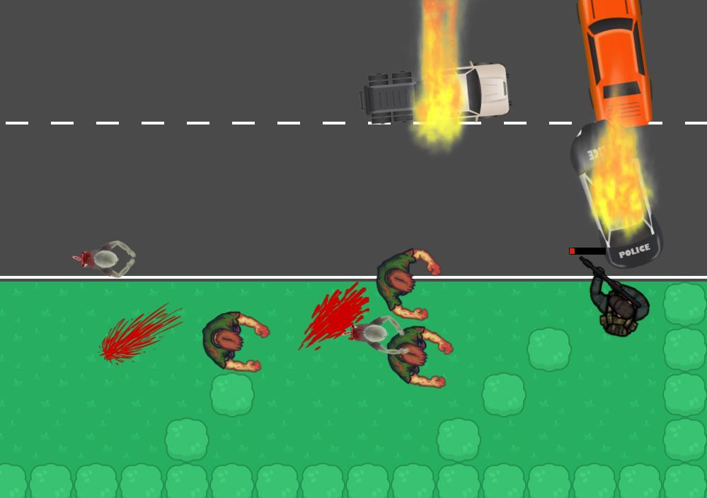 Drunk Zombie Defense (itch) - кадр 1