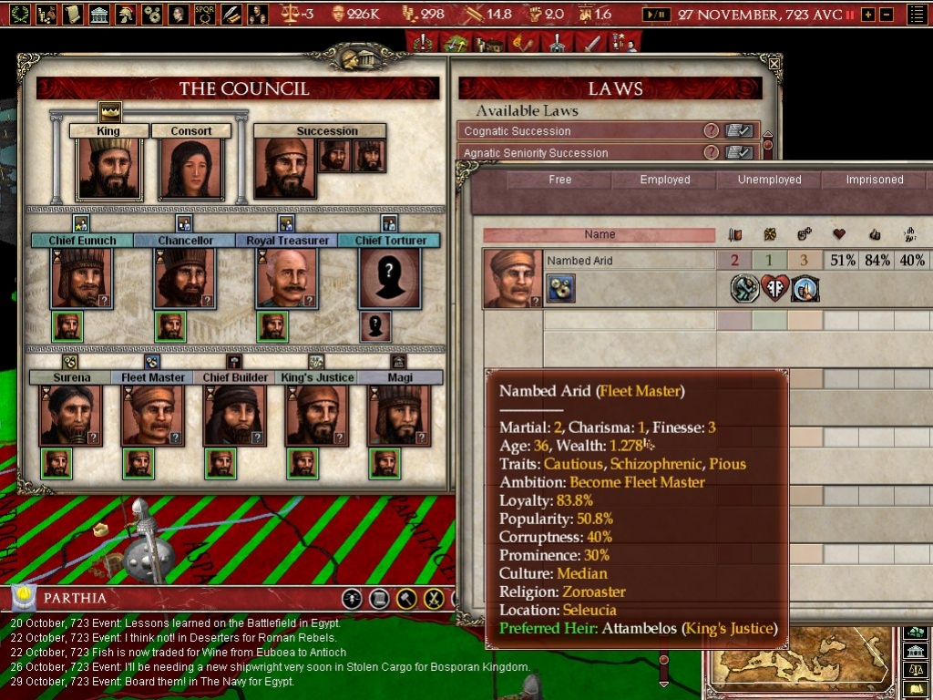 Europa Universalis: Rome - Vae Victis - кадр 7