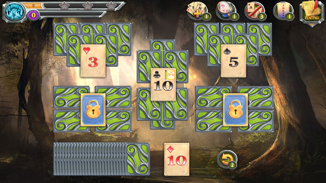 Mystic Journey: Tri Peaks Solitaire - кадр 2