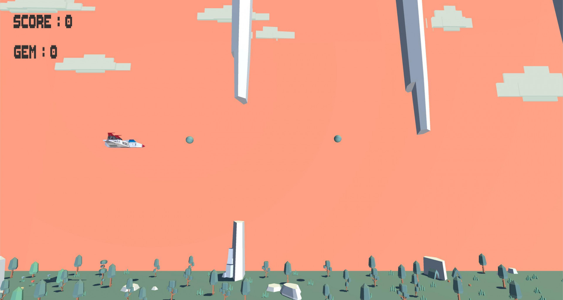 Flappy Sky (itch) - кадр 1