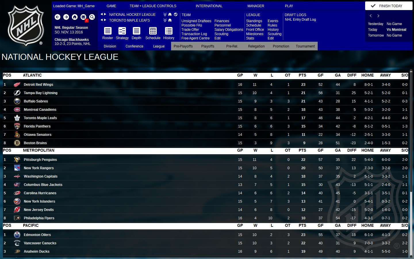 Franchise Hockey Manager 3 - кадр 1