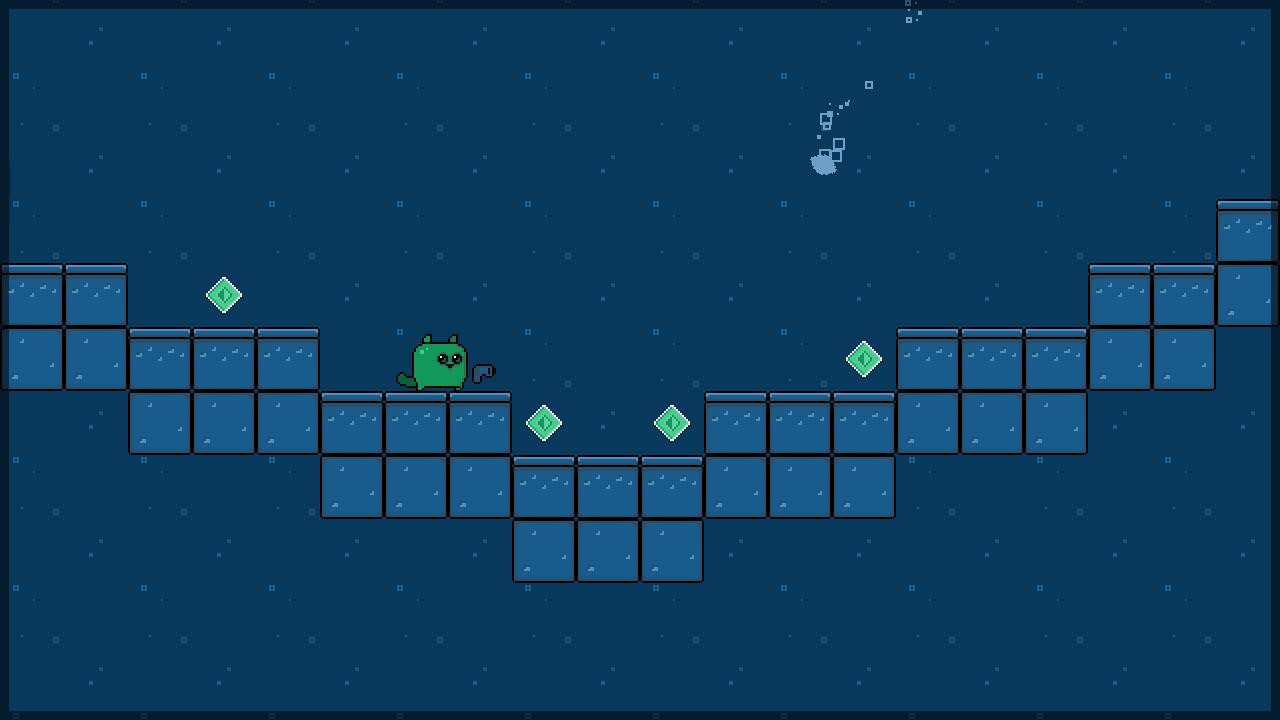 Green Cat (itch) - кадр 1