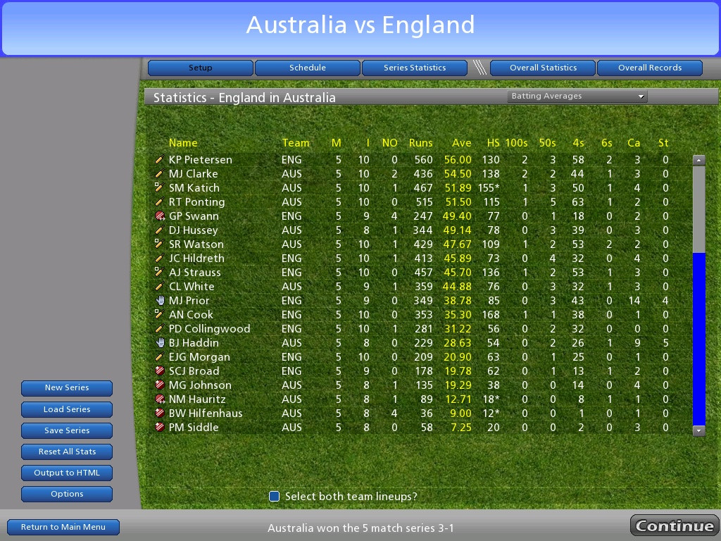 Cricket Coach 2009 - кадр 7