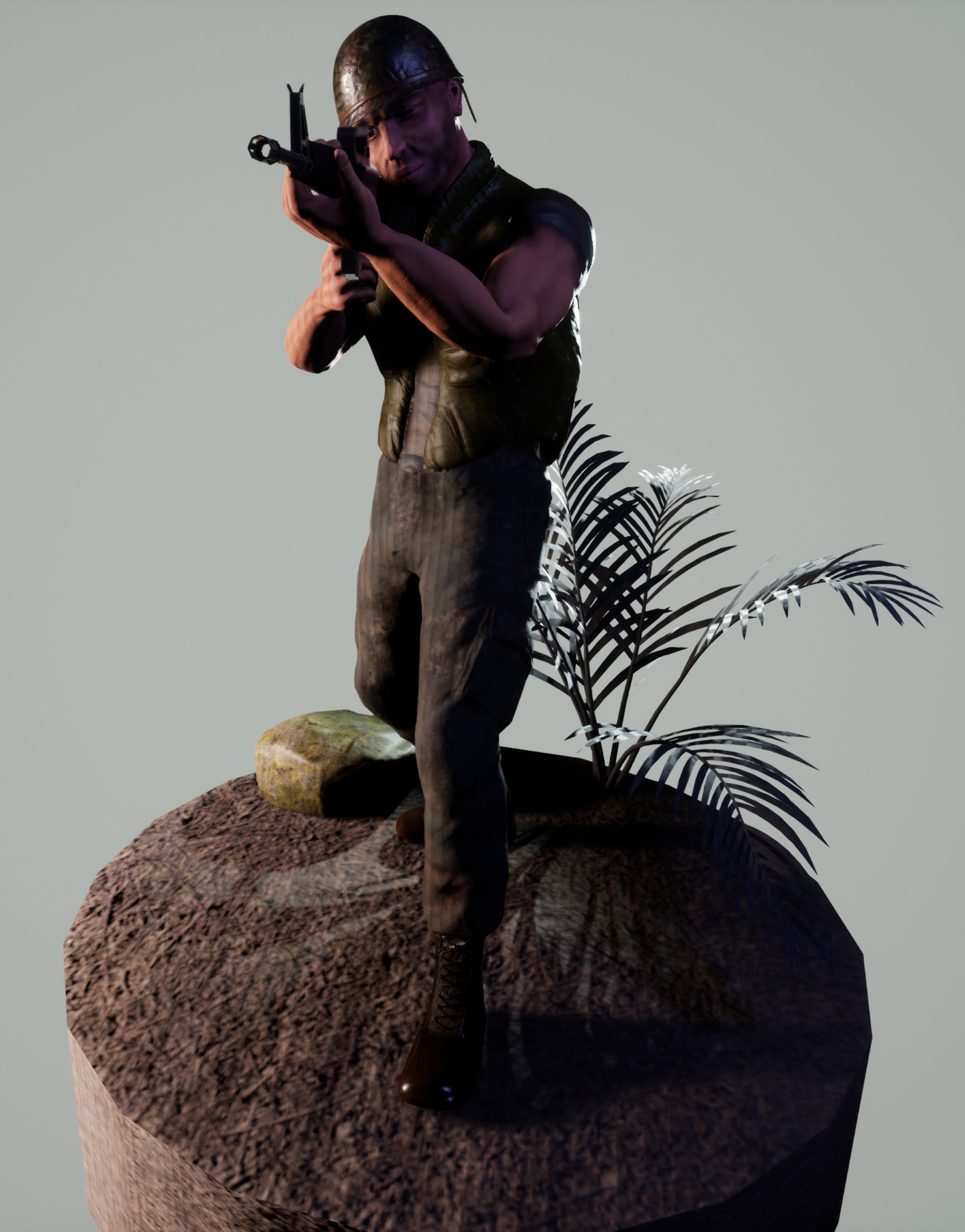 Vietnam War Infantry Soldier (itch) - кадр 3