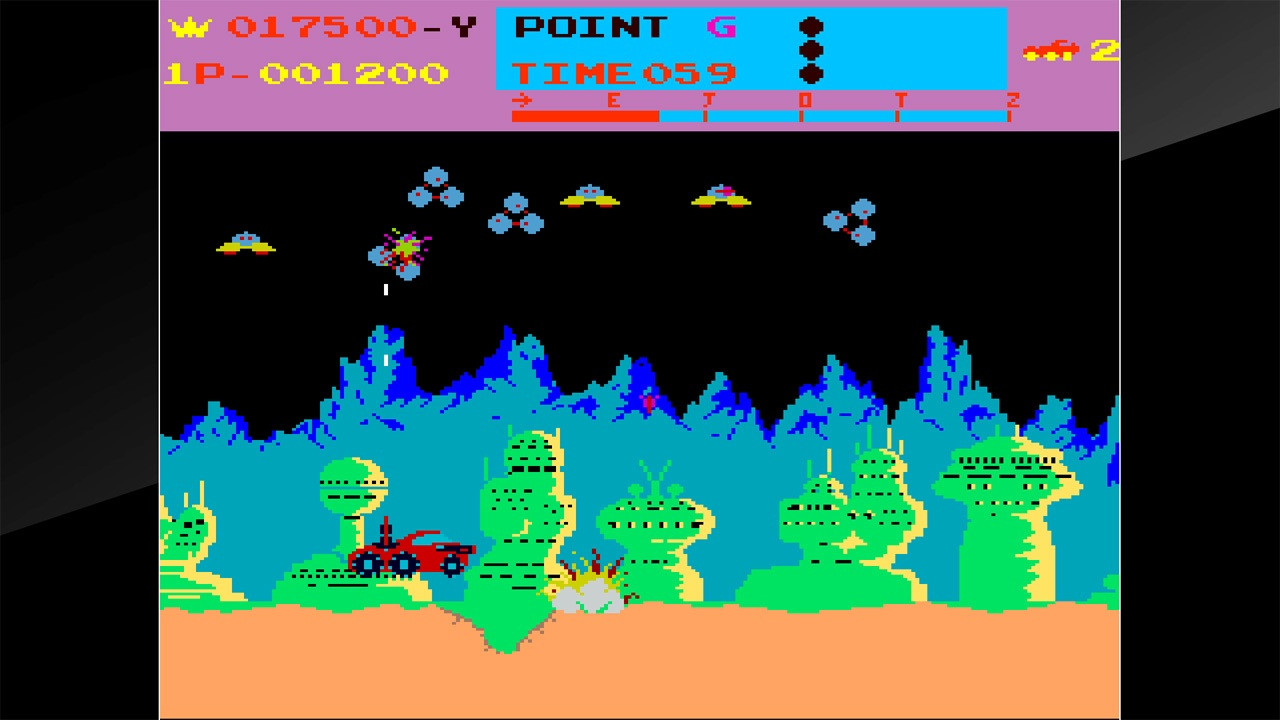 Arcade Archives MOON PATROL - кадр 4