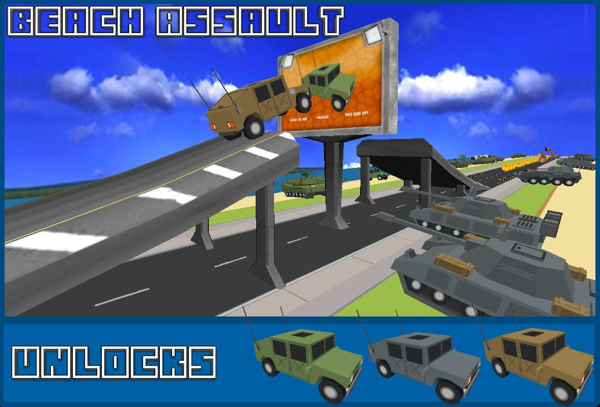 Stunt Craft - Blocky Racing (itch) - кадр 1