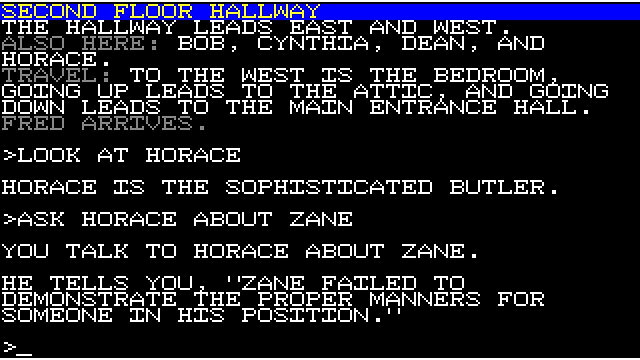 Ozapell Mystery Text Adventure - кадр 2