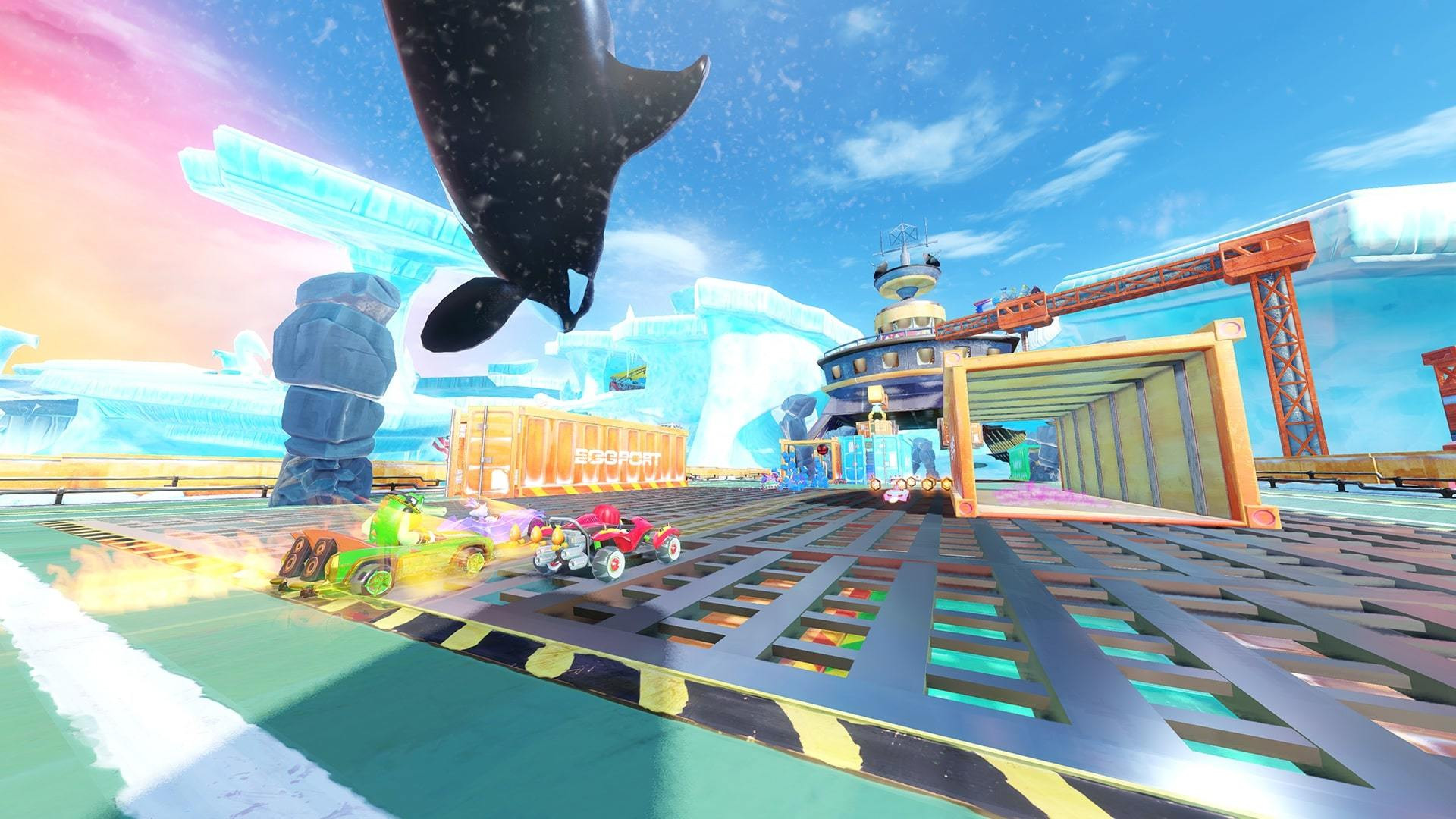Team Sonic Racing and Super Monkey Ball: Banana Blitz HD - кадр 2