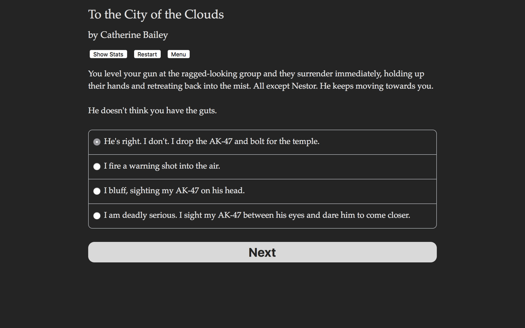 To the City of the Clouds - кадр 1