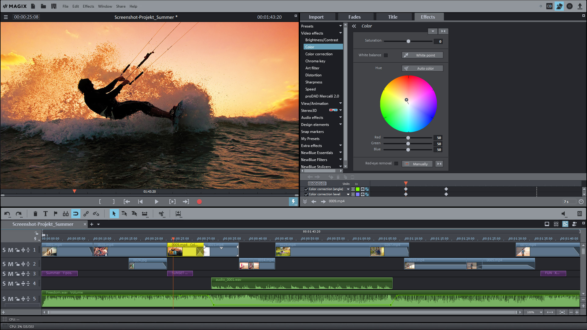 MAGIX Movie Edit Pro Plus - кадр 2