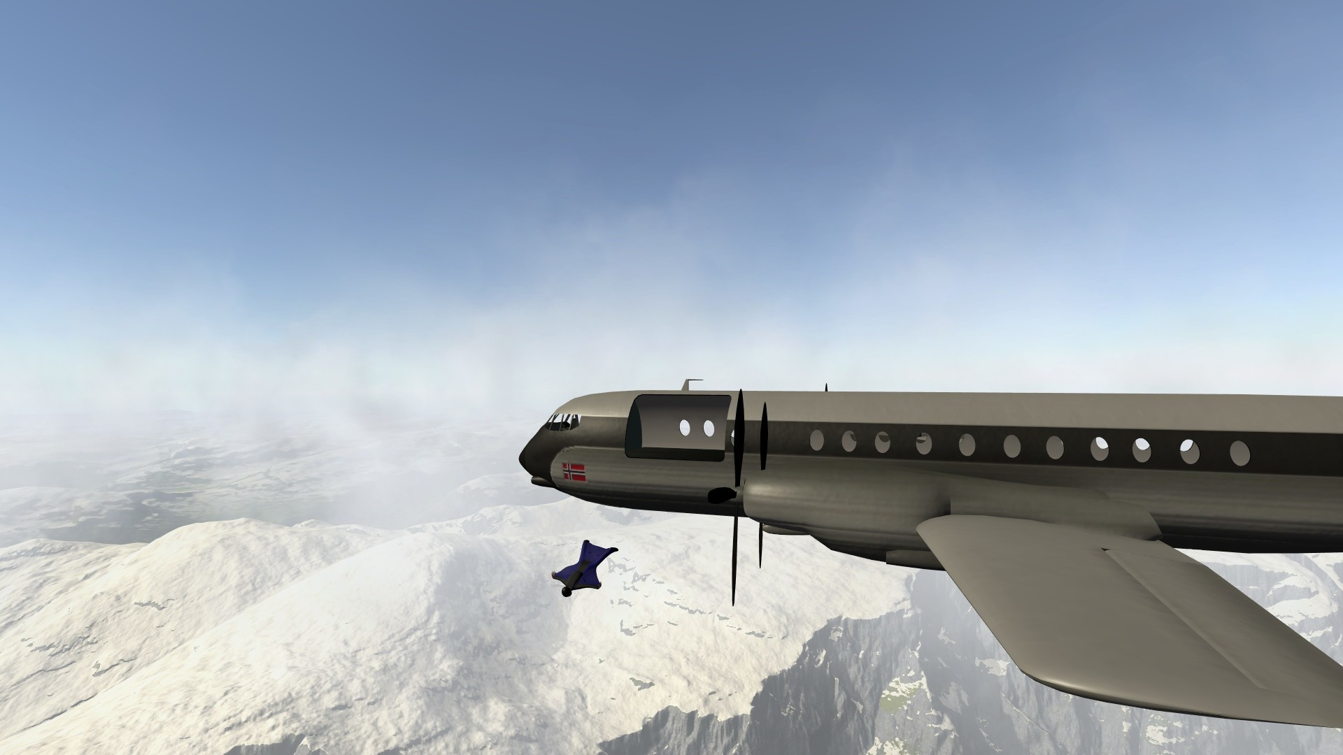 Wingsuit: Gudvangen - кадр 1