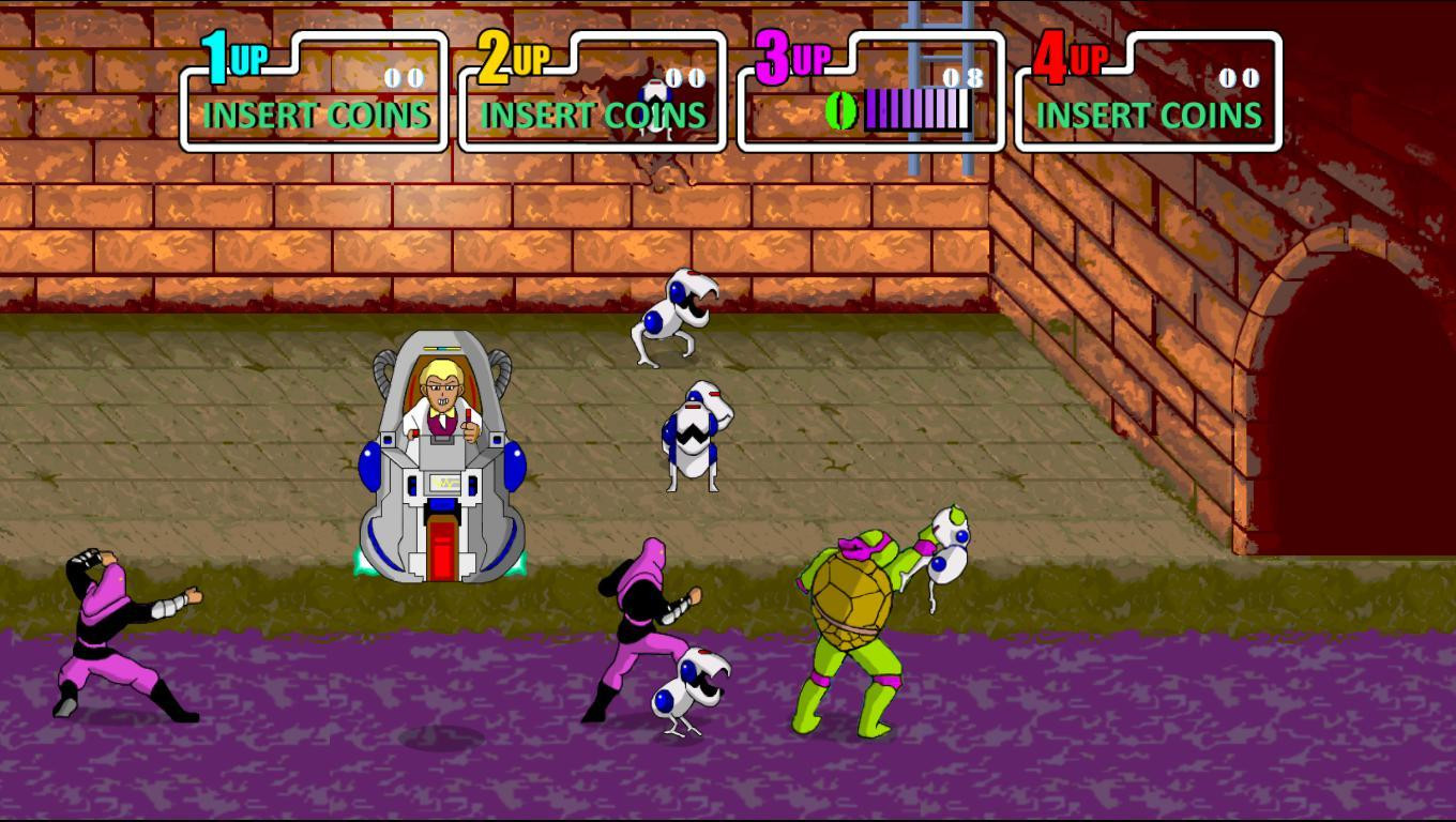 Tmnt arcade hd remaster (itch) - кадр 1