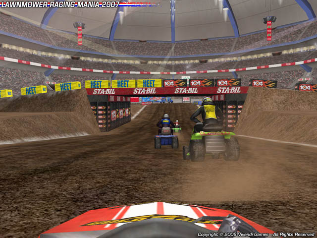 Lawnmower Racing Mania 2007 - кадр 1