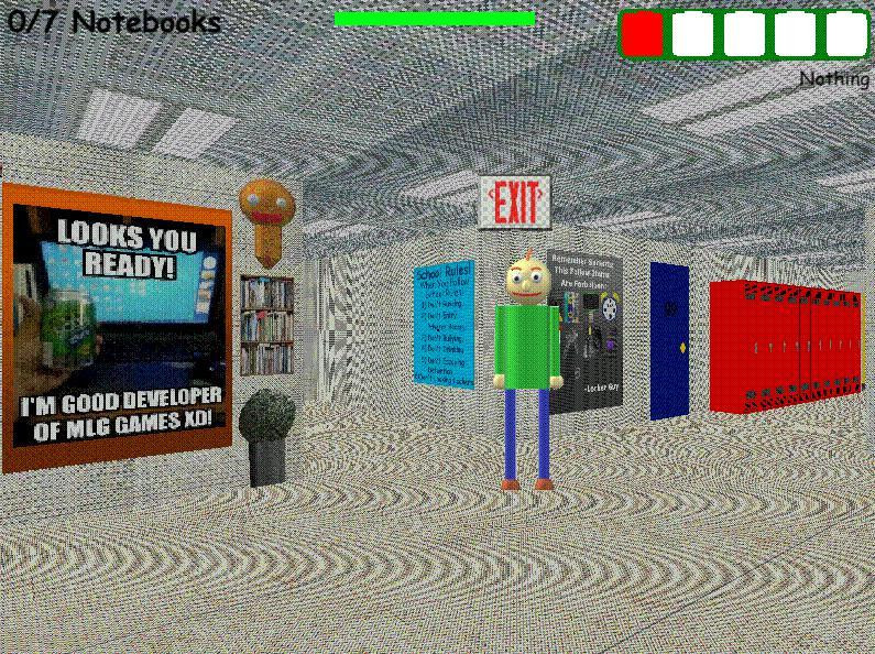 Baldi's Basics - Free Exclusive Edition Alpha 1 (itch) - кадр 2