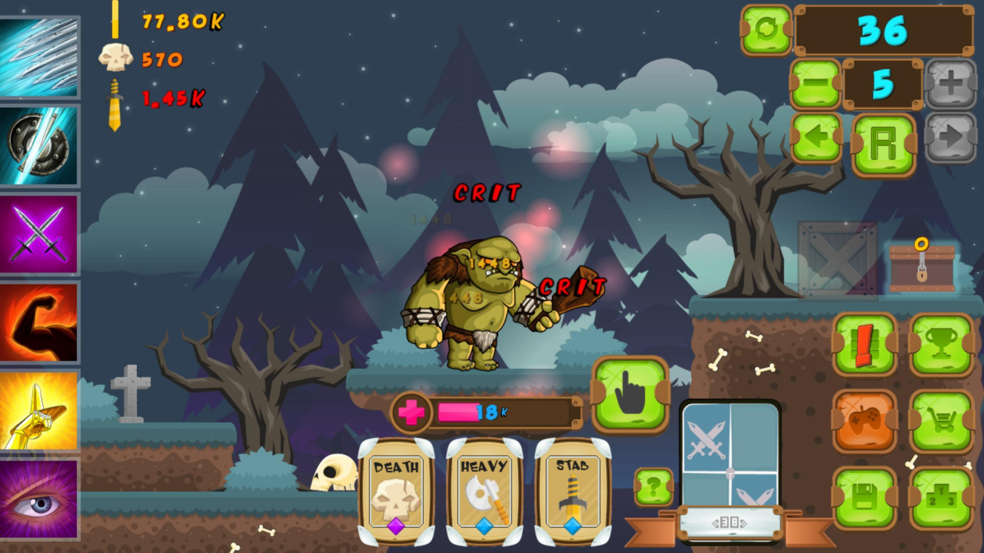 Magic Forest - Idle Clicker Android (itch) - кадр 3