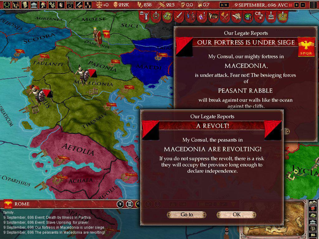 Europa Universalis: Rome - Gold Edition - кадр 4
