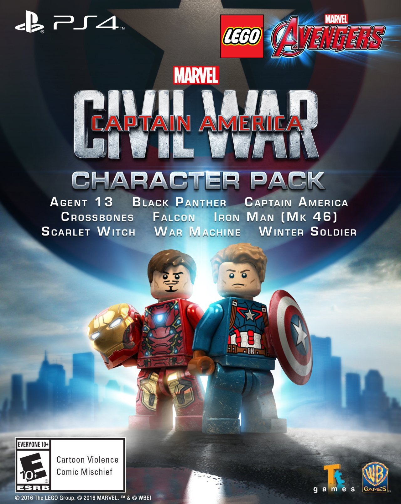 LEGO Marvel's Avengers - Captain America: Civil War Character Pack - кадр 1