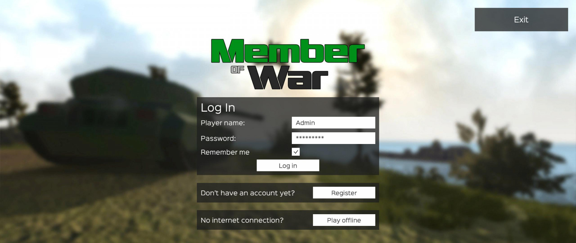 Member of War (itch) - кадр 2