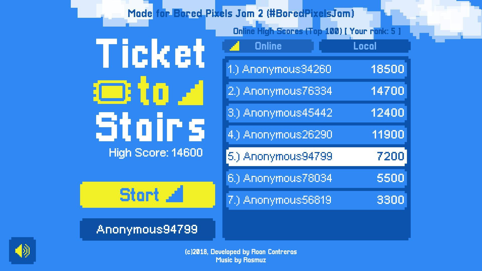Ticket to Stairs (itch) - кадр 1