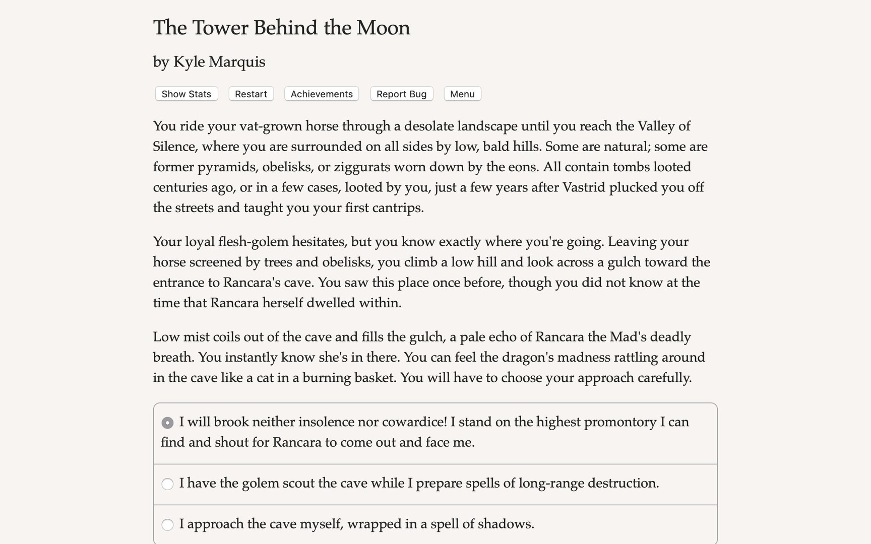 Tower Behind the Moon - кадр 1