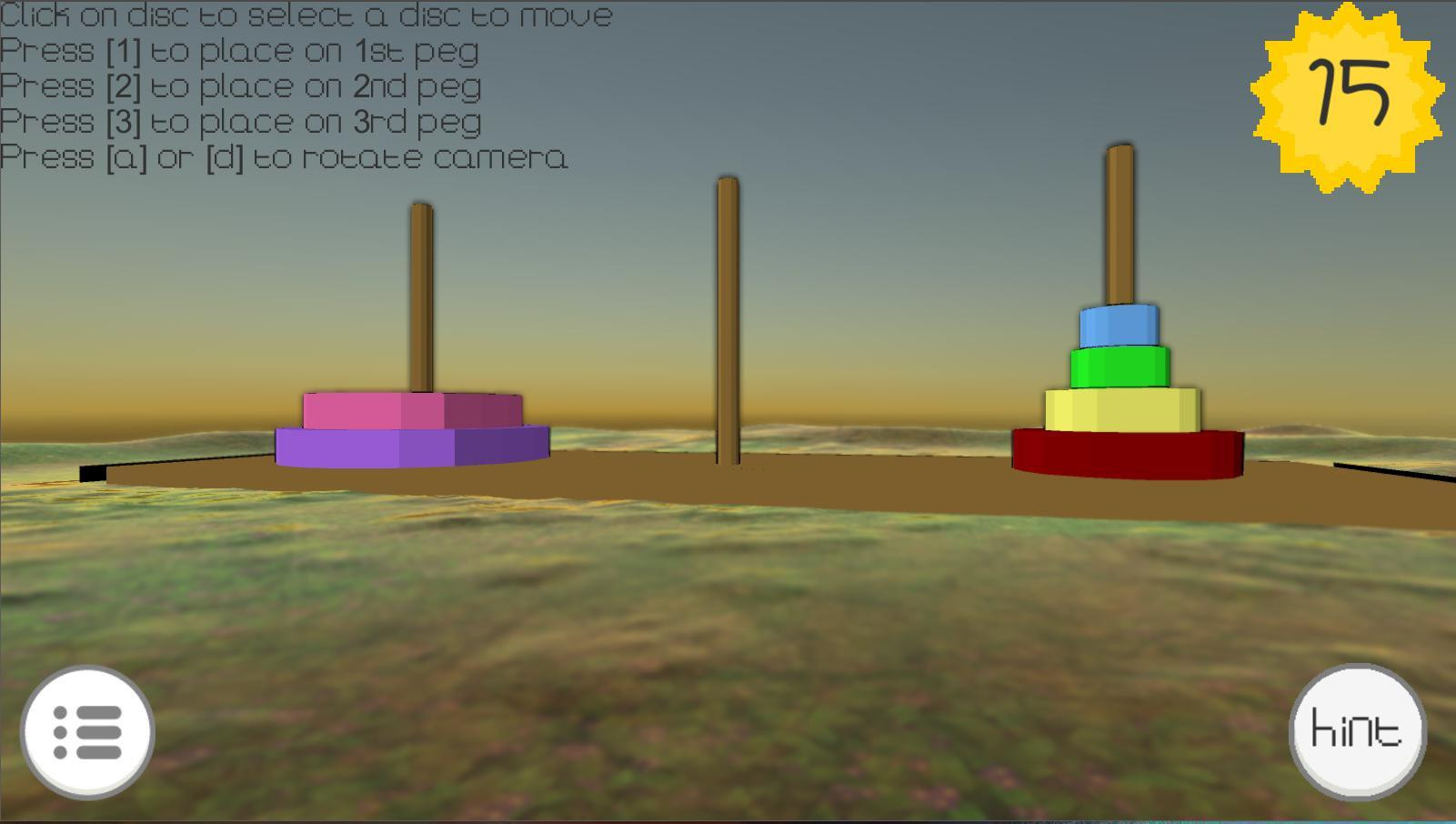 Towers of Hanoi (itch) - кадр 1