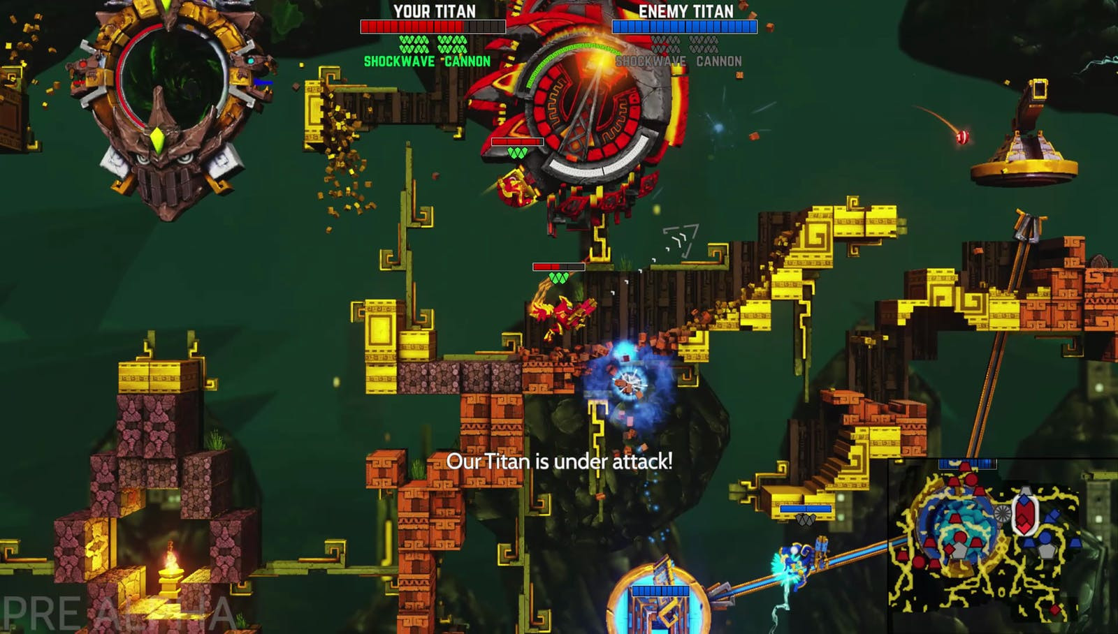 Antegods - Stonepunk arena shooter - кадр 3