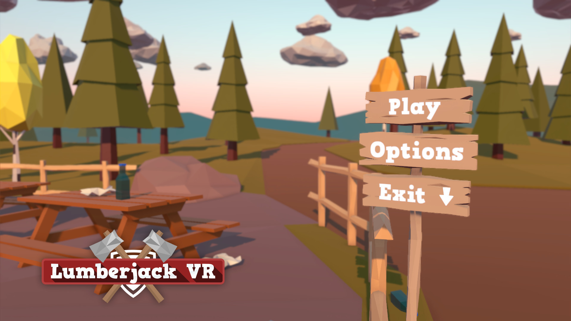 Lumberjack VR - кадр 1