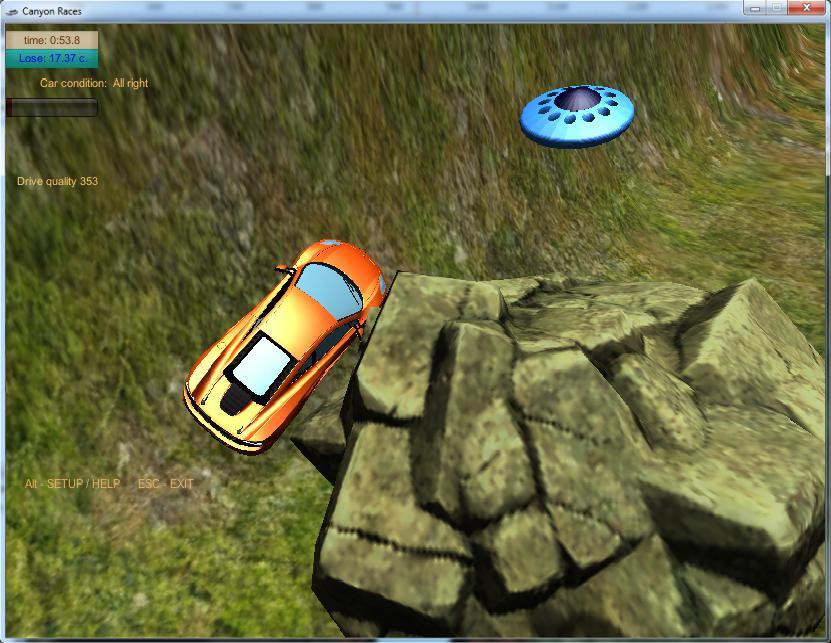 Canyon racer (itch) - кадр 1