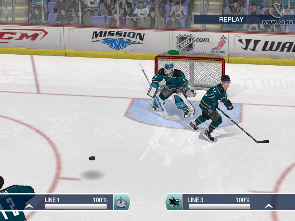 NHL 09 - кадр 7