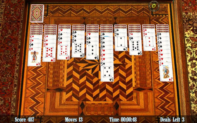 Spider Solitaire 3D - кадр 1