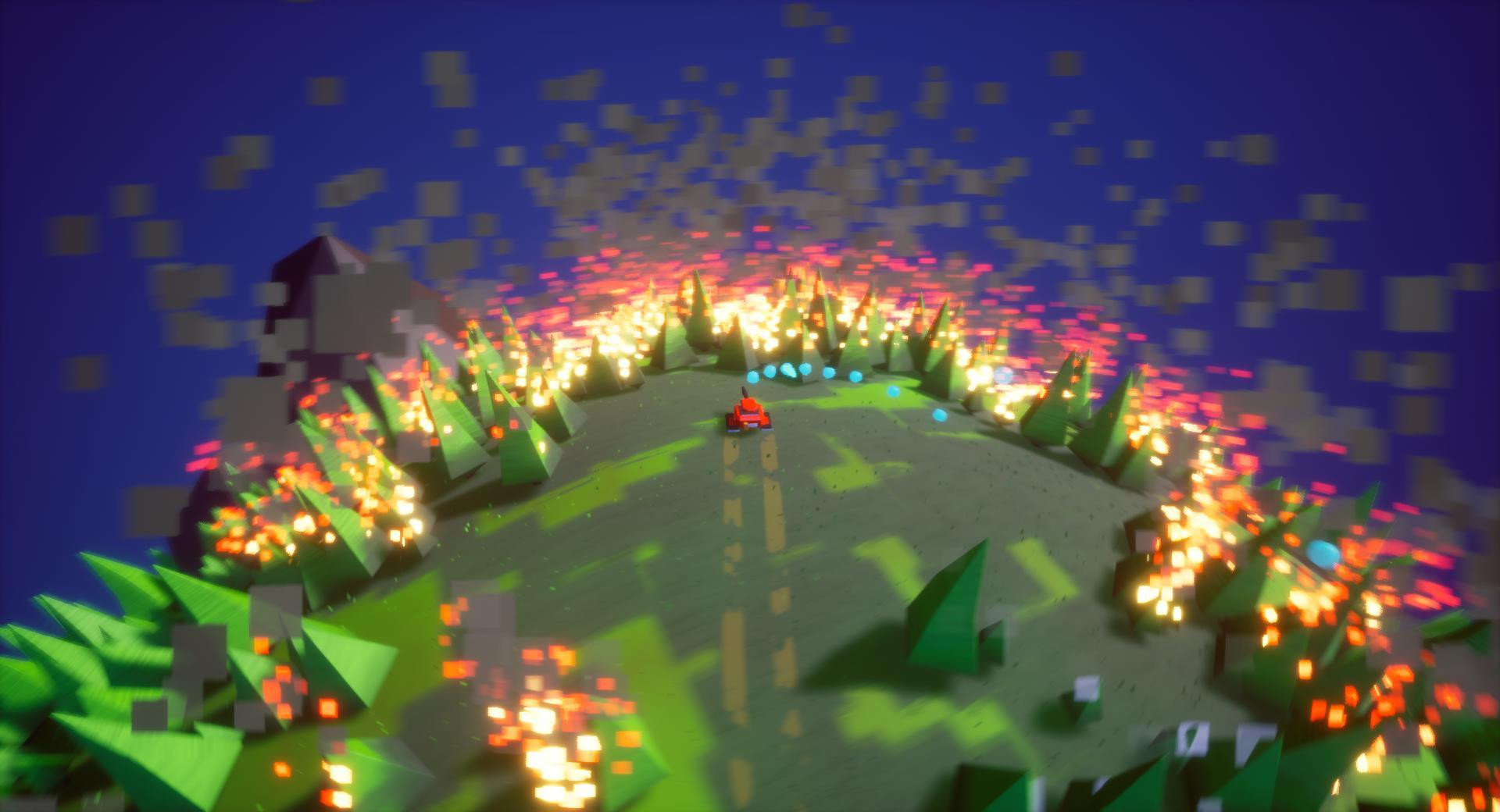 planet on fire (itch) - кадр 1