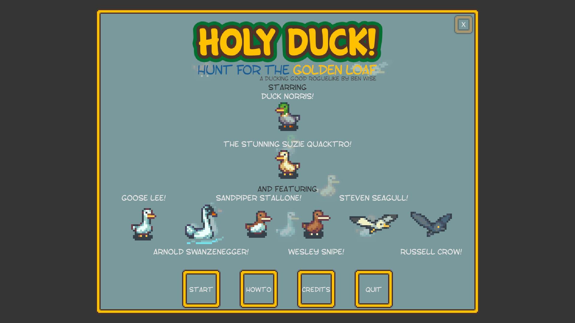 Holy Duck! Hunt For the Golden Loaf (itch) - кадр 2