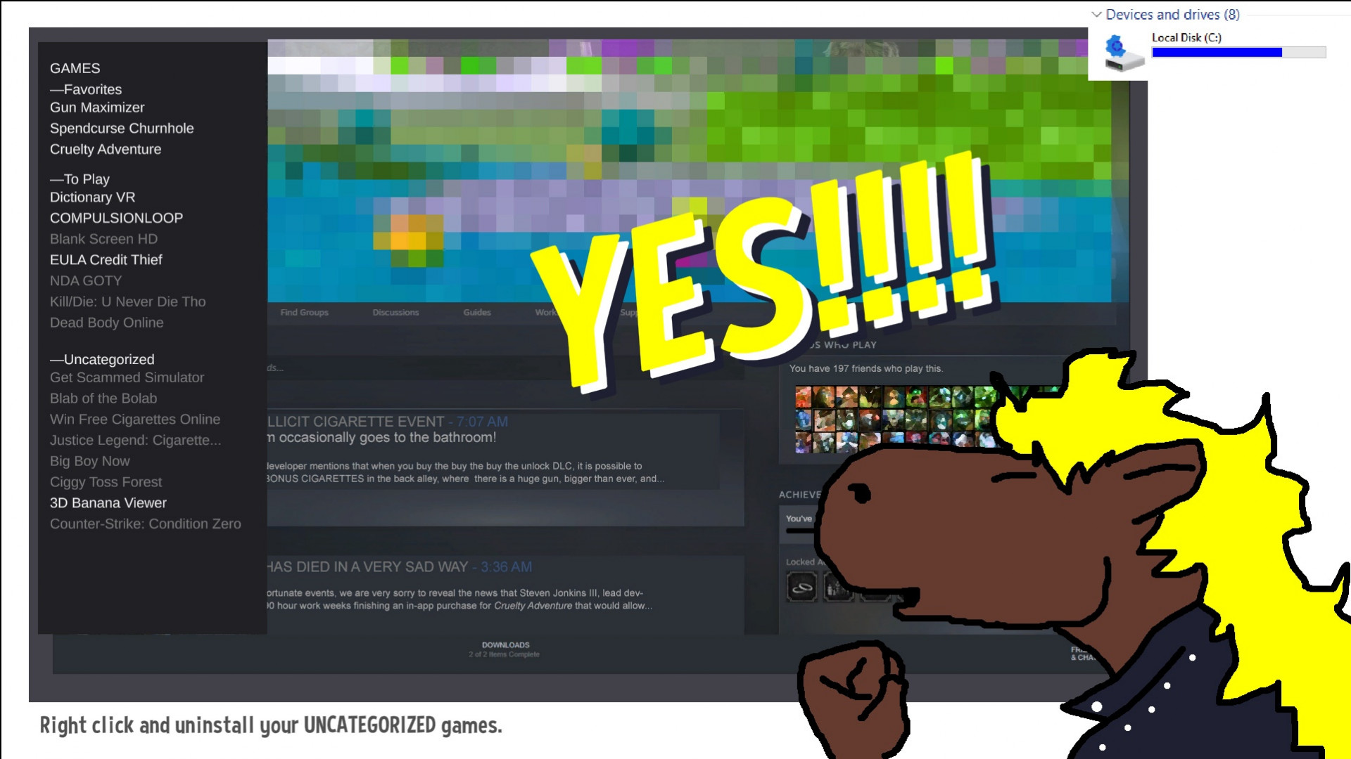 Uninstall Academy (itch) - кадр 1