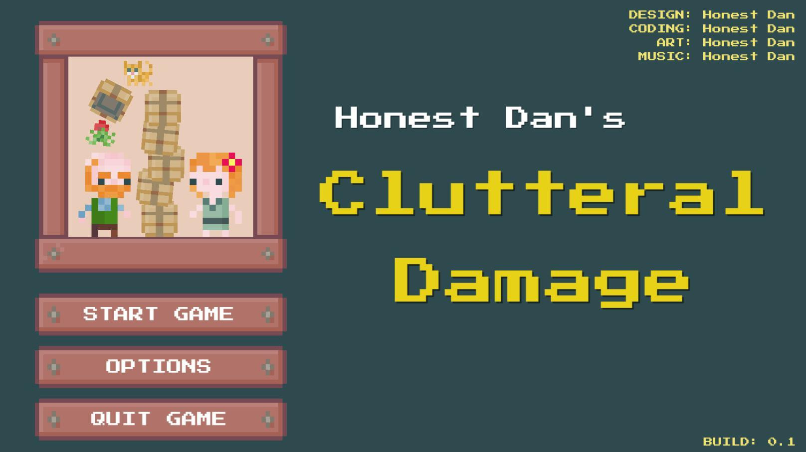 Honest Dan's Clutteral Damage (itch) - кадр 1