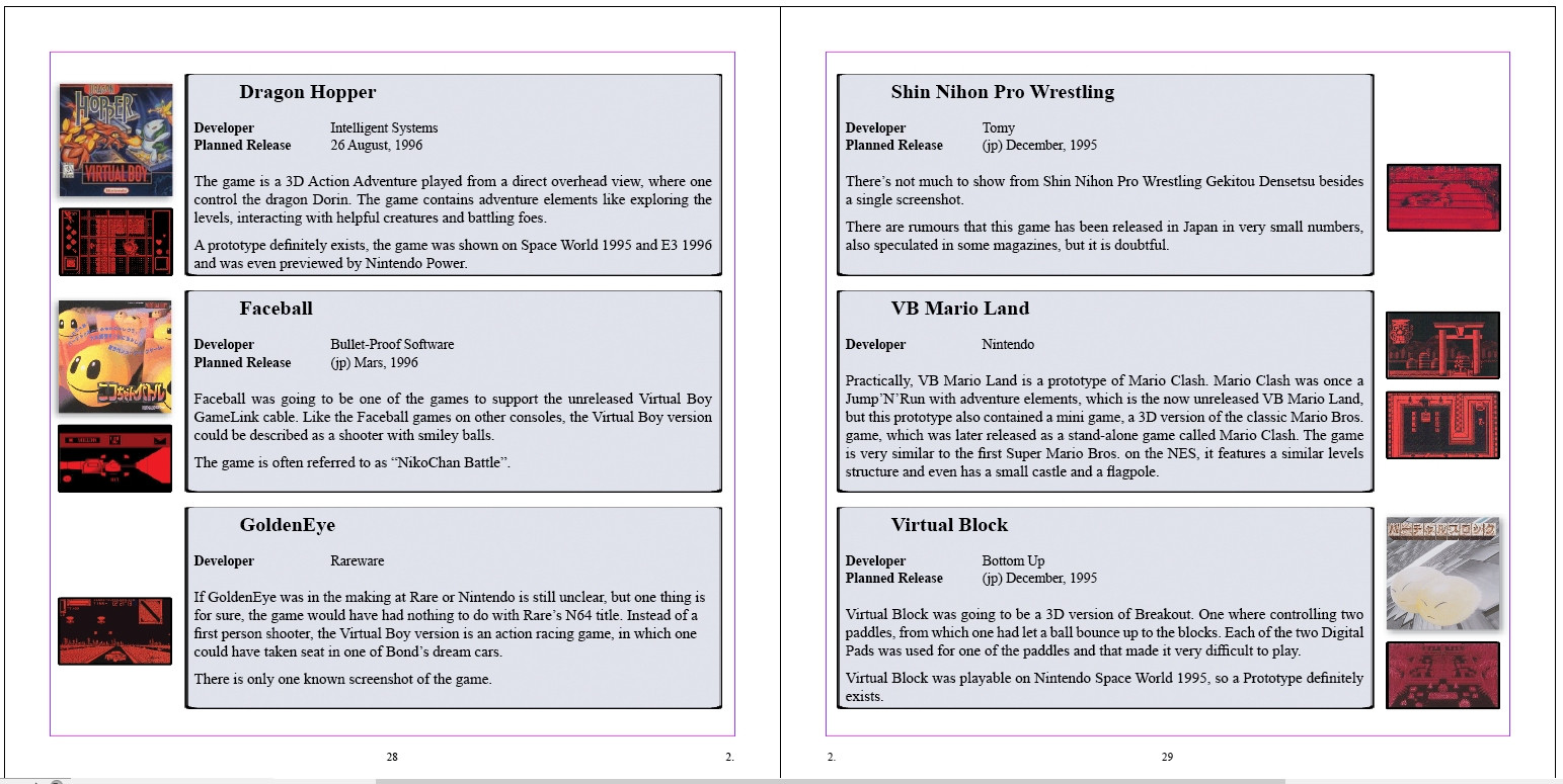 the VirtualBoy Encyclopedia Book (itch) - кадр 1