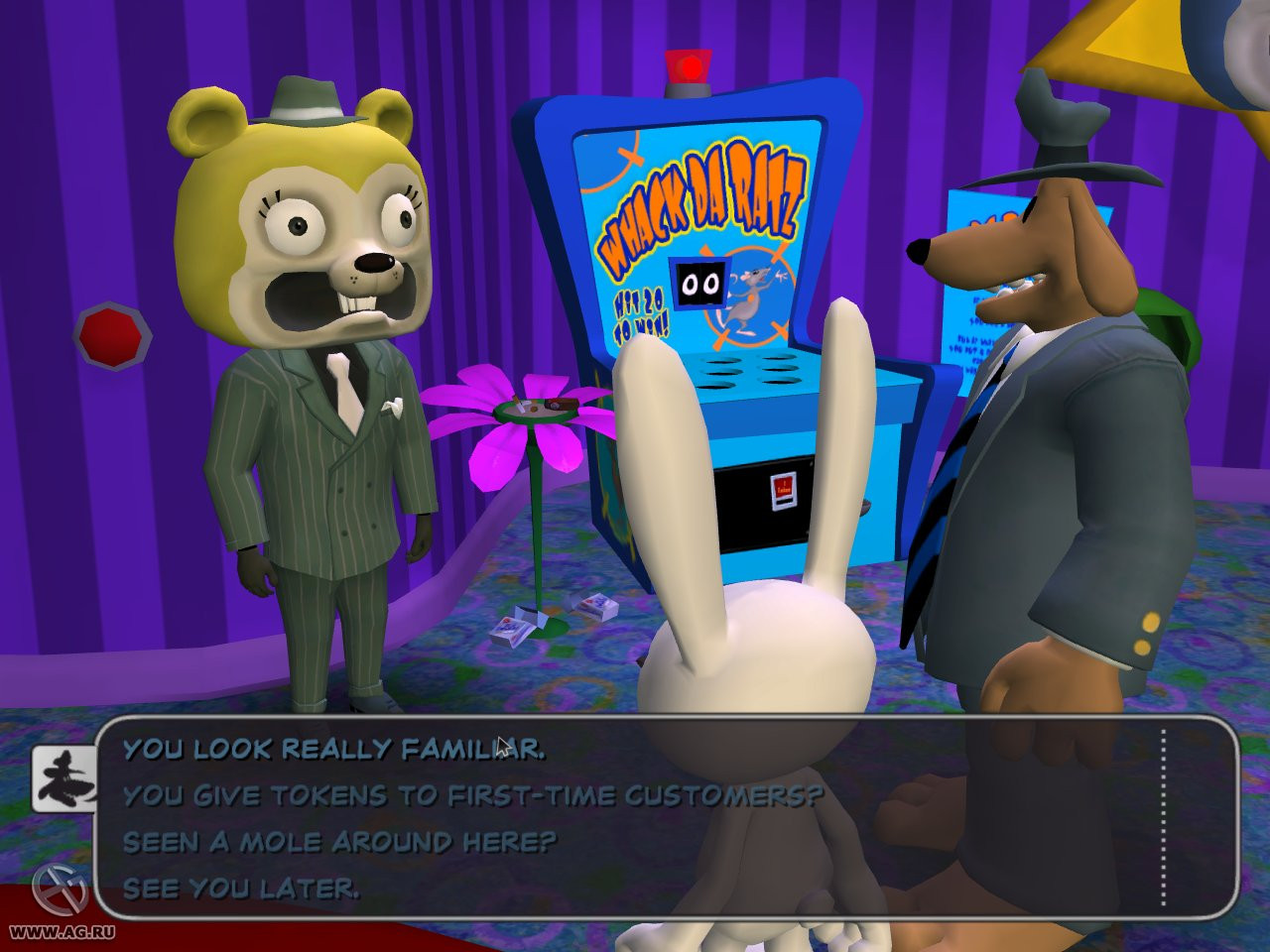 Sam & Max: Season 1 - Episode 3 - The Mole, The Mob, And The Meatball - кадр 3
