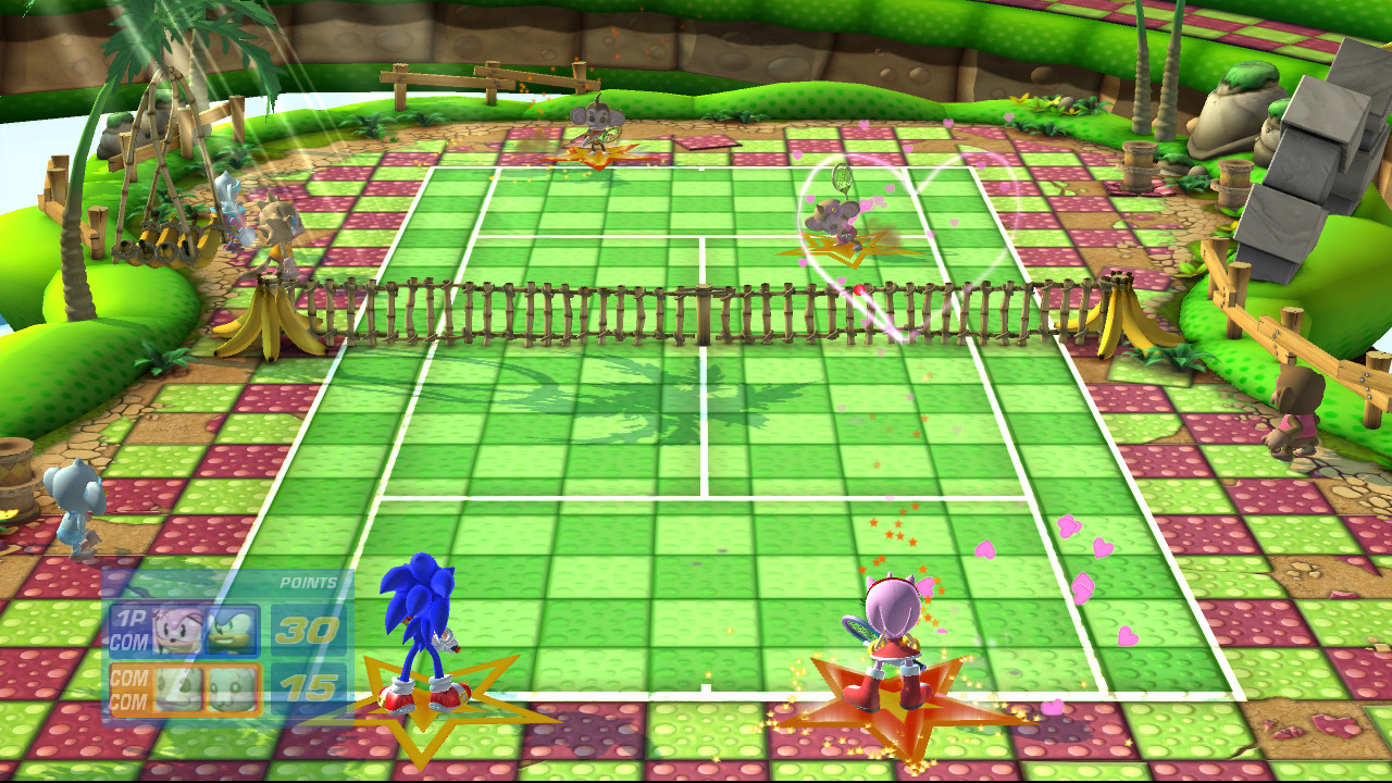 Sega Superstars Tennis - кадр 11