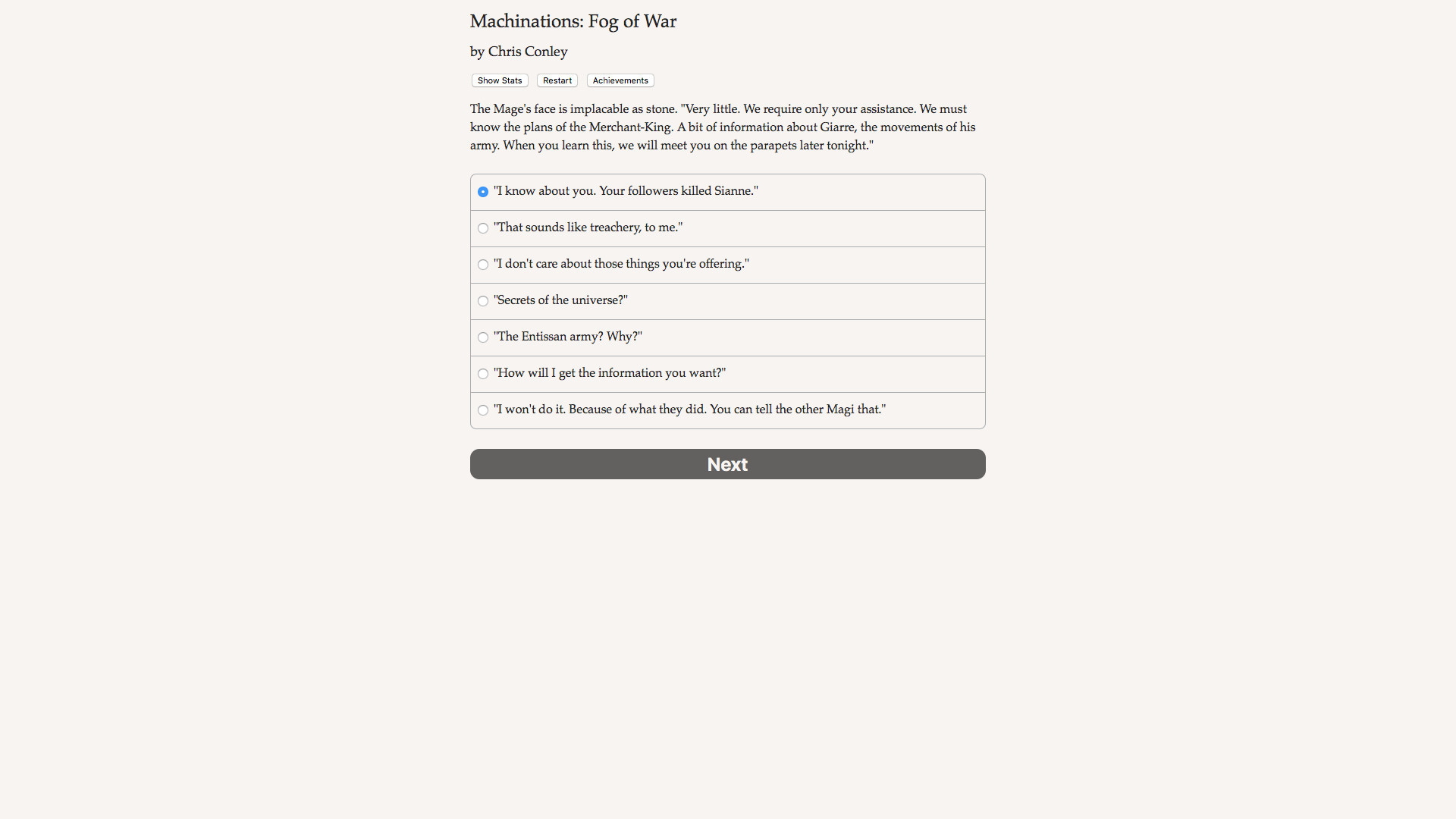 Machinations: Fog of War - кадр 2