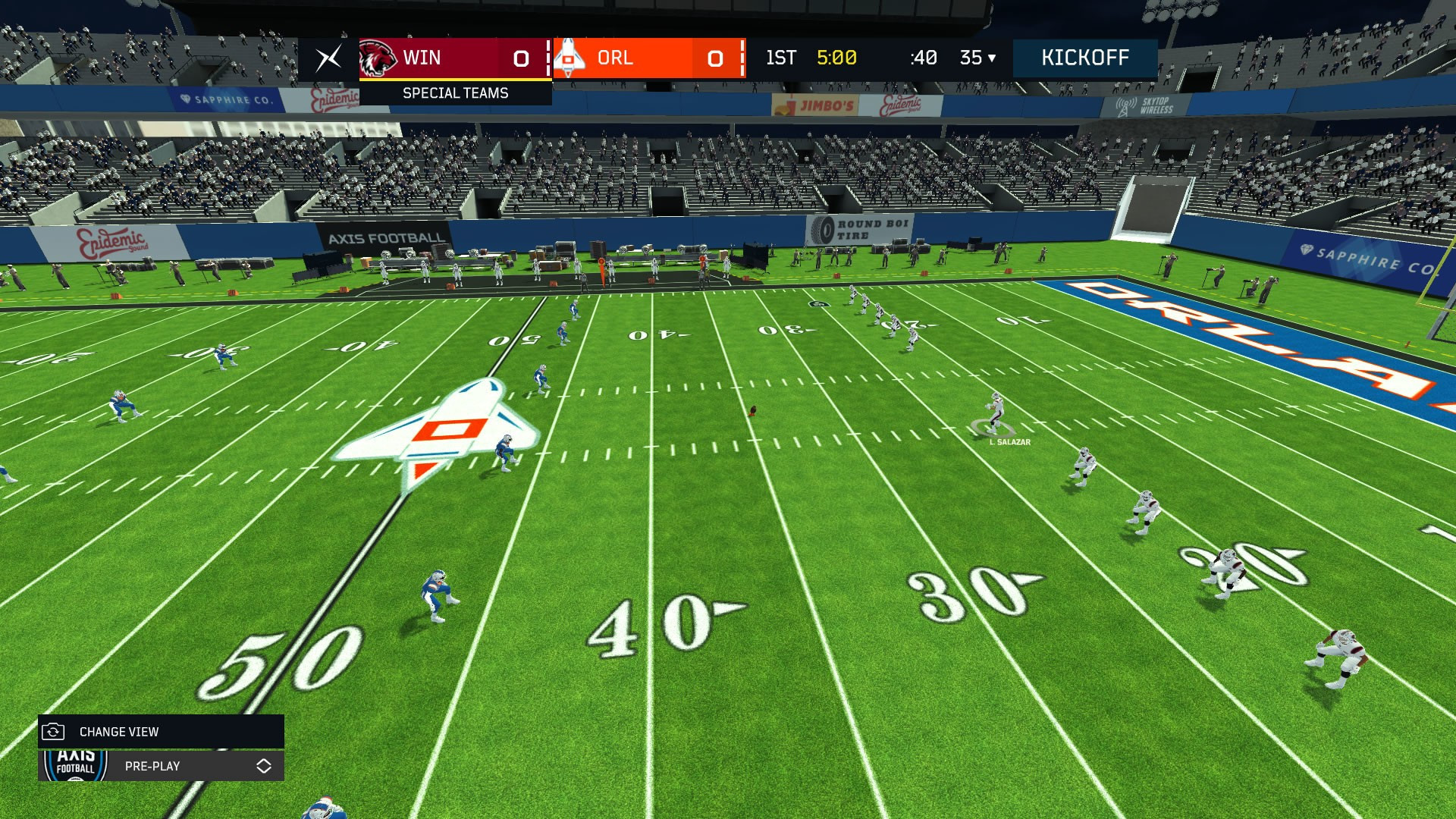 Axis Football 2019 - кадр 2