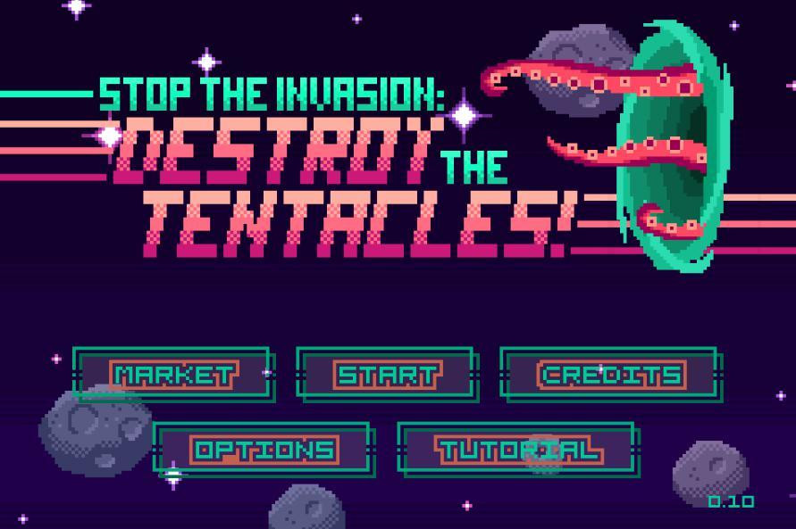 Stop The Invasion: Destroy the tentacles! (itch) - кадр 1