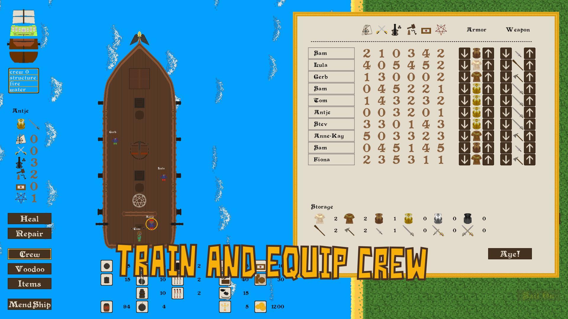 Pirates of the Stormy Sea (itch) - кадр 3