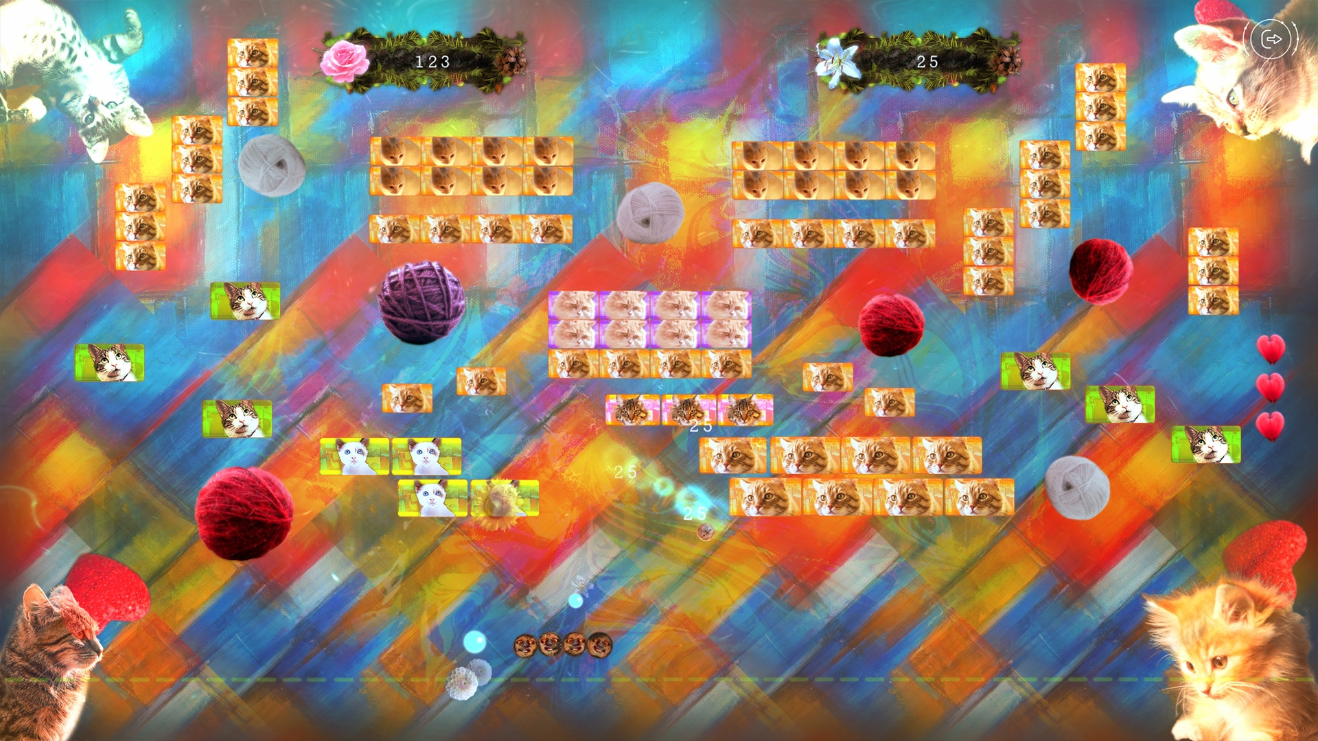 Grove Flowers - Arkanoid (itch) - кадр 1