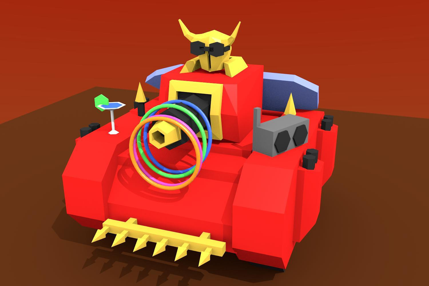 Beach Hell Tanks!!! (itch) - кадр 2