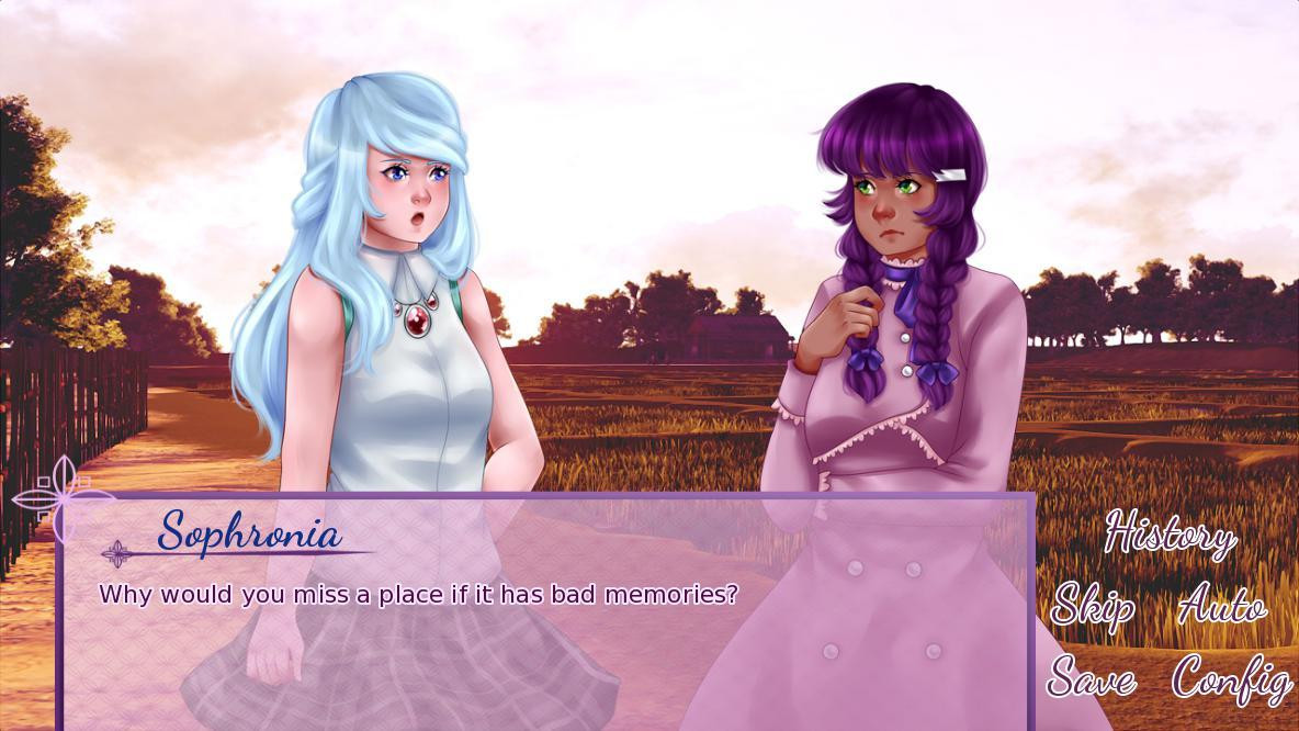 Crossed Paths:Connected Worlds ~At First Sight~ (itch) - кадр 1
