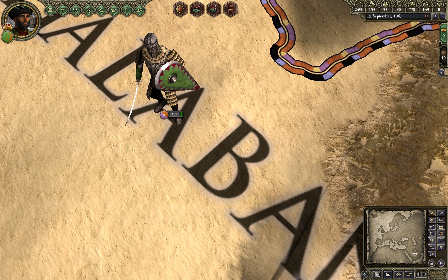 Crusader Kings 2: Sword of Islam - кадр 3