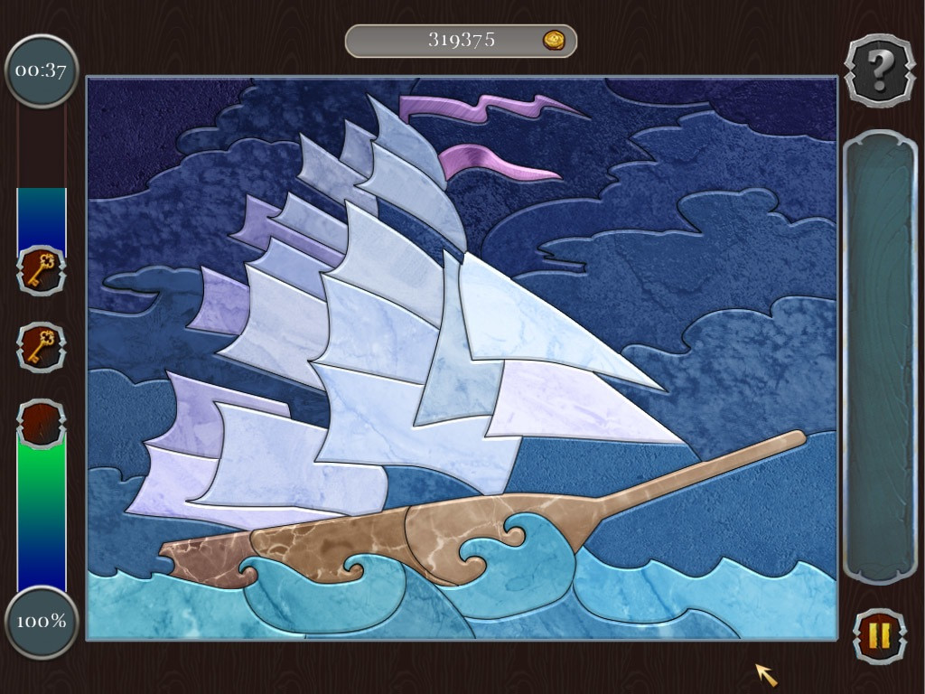 Pirate Mosaic Puzzle. Caribbean Treasures - кадр 2