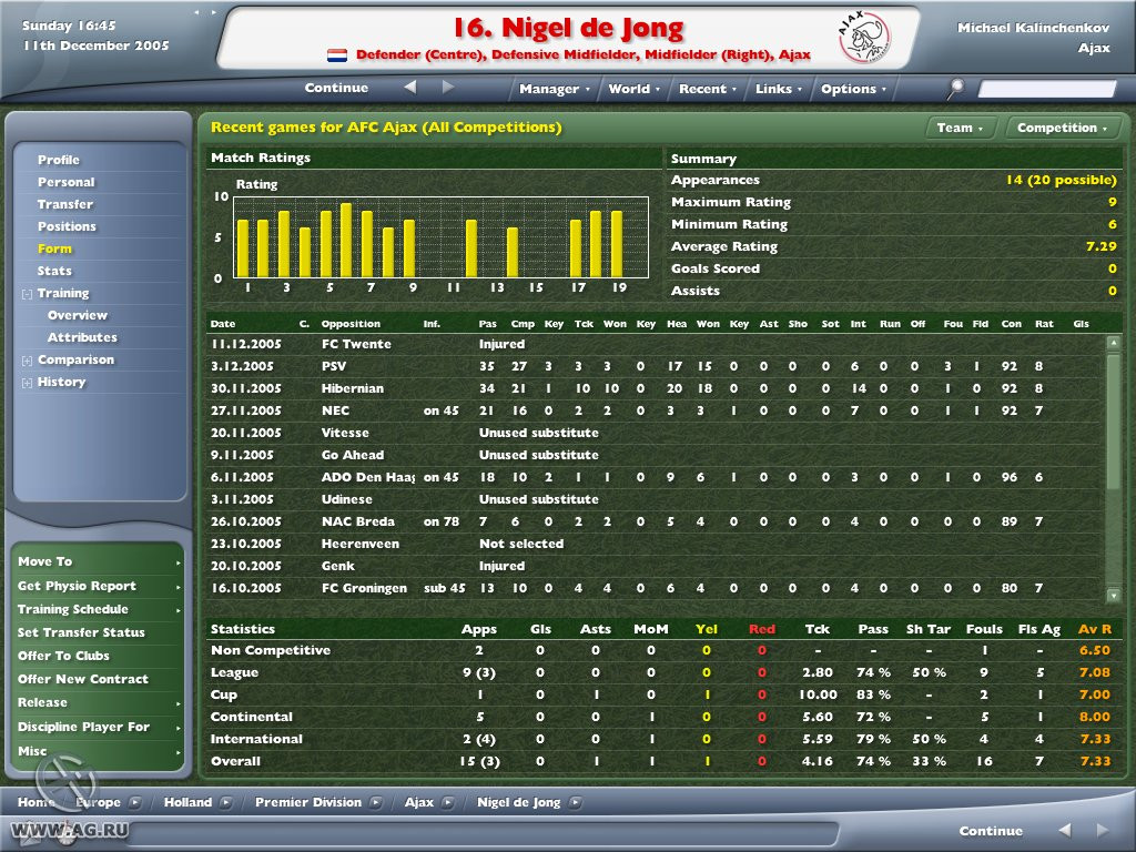 Football Manager 2006 - кадр 10