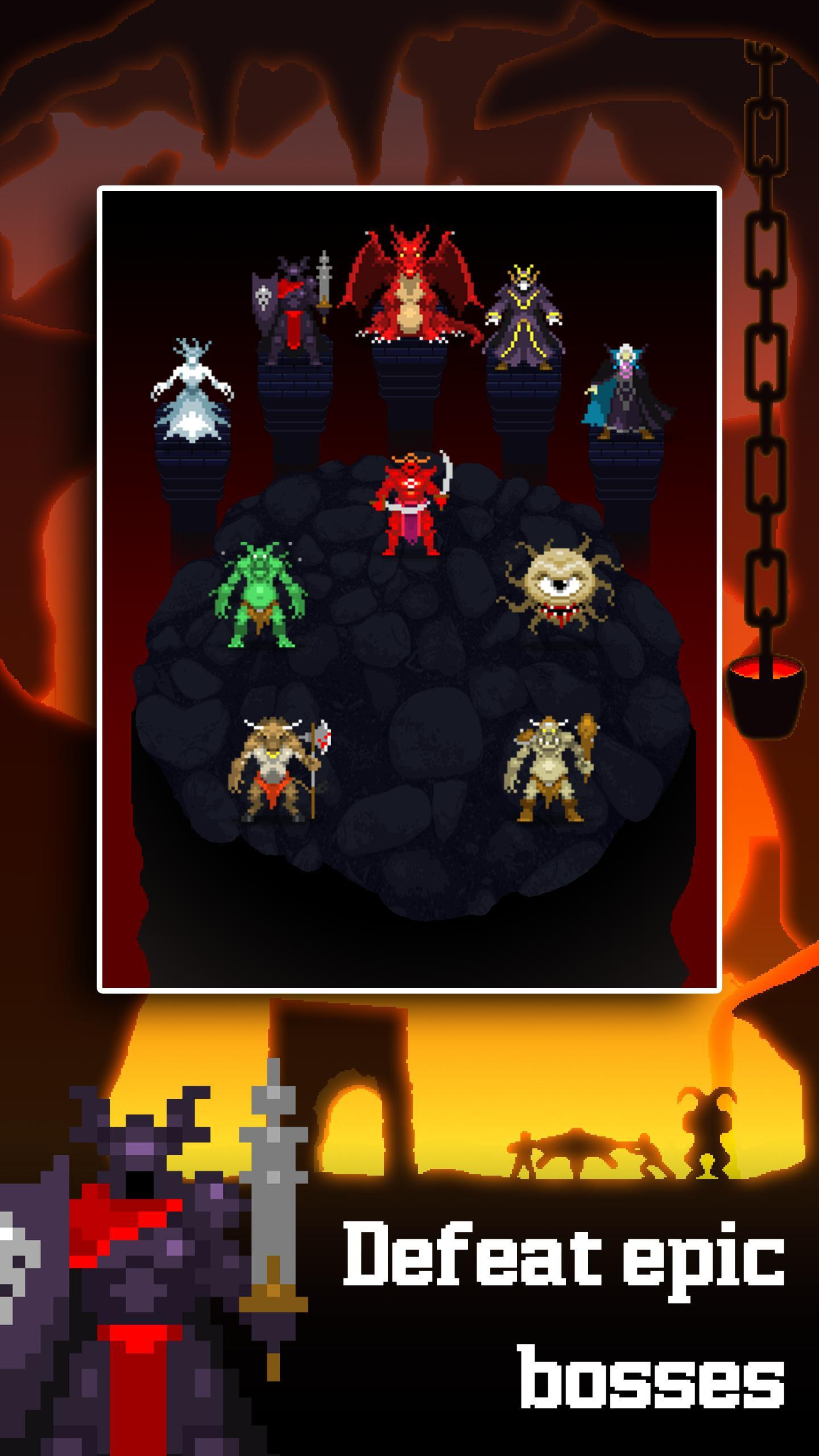Dunidle - Incremental RPG Dungeon Crawler (itch) - кадр 1
