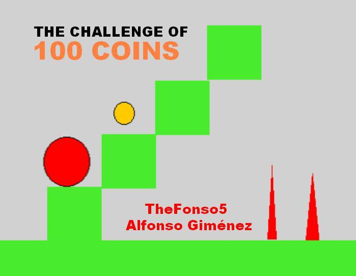 THE CHALLENGE OF 100 COINS (1.4) ( Graphics Update ) (itch) - кадр 1